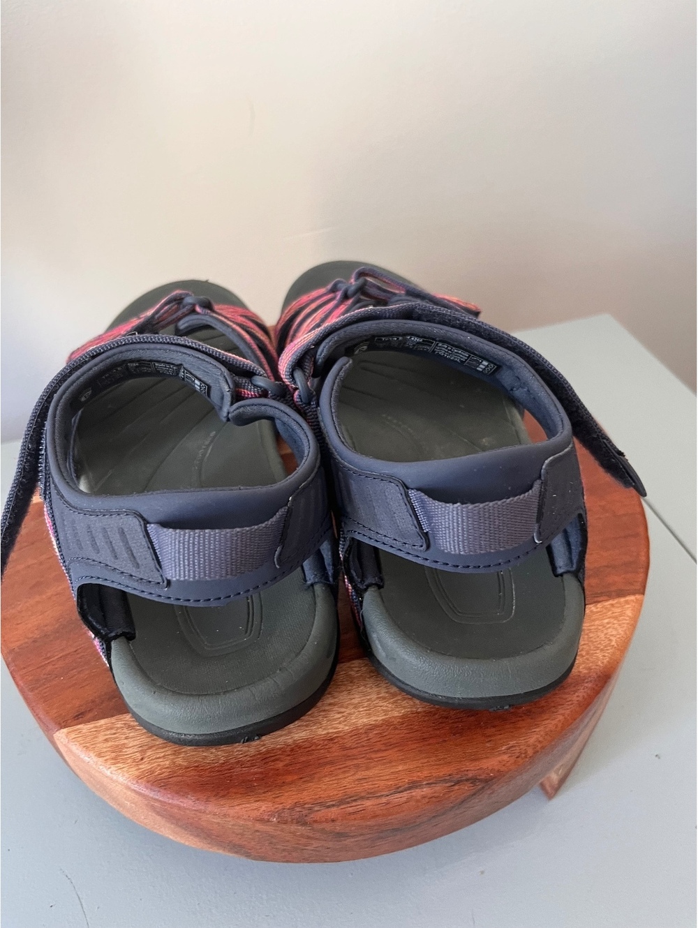 Teva Women’s Tirra Sandals Size 7.5 Palms Indigo Rose - Picture 6 of 6